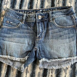 ARTICLES of society denim shorts size 24